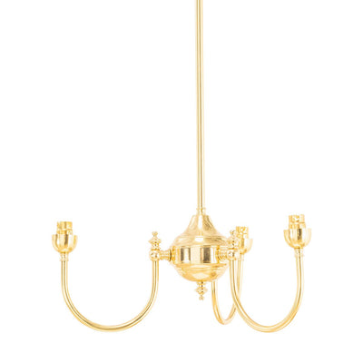 Luke 3 Light Pendant Frame Only by Lode Lighting
