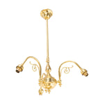 Victoriana 3 Light Pendant Frame Only by Lode Lighting