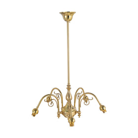 Victoriana 5 Light Pendant Frame Only by Lode Lighting
