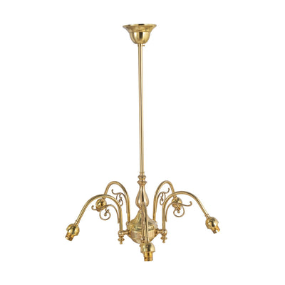 Victoriana 5 Light Pendant Frame Only by Lode Lighting