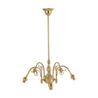Victoriana 5 Light Pendant Frame Only by Lode Lighting
