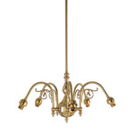 Victoriana 5 Light Pendant Frame Only by Lode Lighting
