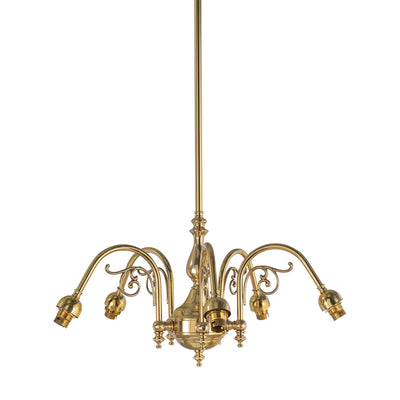 Victoriana 5 Light Pendant Frame Only by Lode Lighting