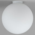 12 Sphere Opal Matte 4 1/4" Fitter by Lode Lighting