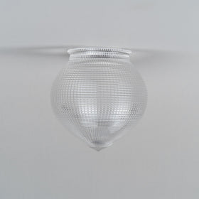 6 Teardrop Hallophane Clear 3 1 4 Fitter