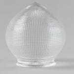 8 Teardrop Hallophane Clear 4 1 4 Fitter by Lode Lighting