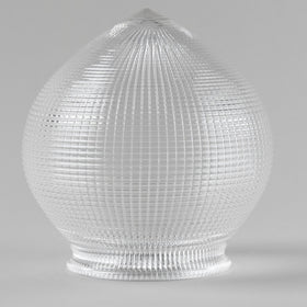 8 Teardrop Hallophane Clear 4 1 4 Fitter