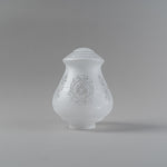 Cambridge Large Frost Etch Shade Glass Only No Finial by Lode Lighting