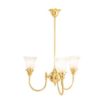 Luke 3Lt Pendant Arms Up Zipper 23 Clear Shades by Lode Lighting