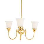 Luke 3Lt Pendant Arms Up Zipper 23 Frost Shades by Lode Lighting