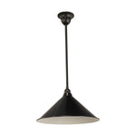 90mm Edwardian Black On Rod Set 1/2" by Lode Lighting