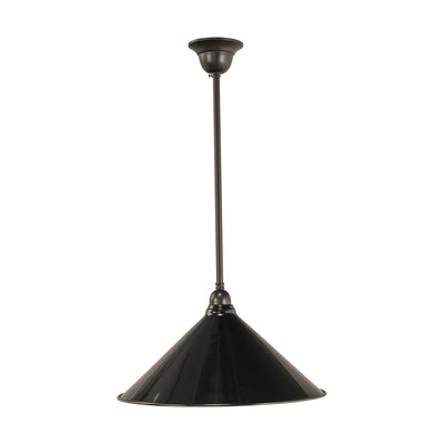 90mm Edwardian Black On Rod Set 1/2" by Lode Lighting