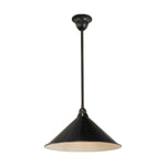 90mm Edwardian Black On Rod Set 1/2" by Lode Lighting