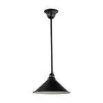 50mm Edwardian Black On Rod Set 1/2" by Lode Lighting