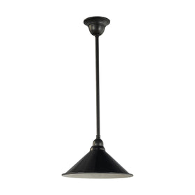 50mm Edwardian Black On Rod Set 1/2" by Lode Lighting