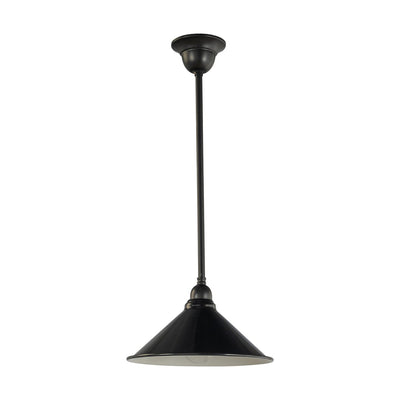 50mm Edwardian Black On Rod Set 1/2" by Lode Lighting