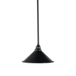 50mm Edwardian Black On Rod Set 1/2" by Lode Lighting