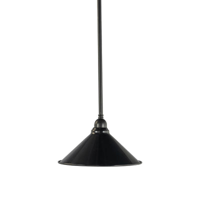 50mm Edwardian Black On Rod Set 1/2" by Lode Lighting