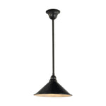 50mm Edwardian Black On Rod Set 1/2" by Lode Lighting