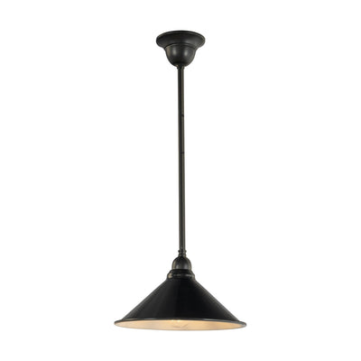 50mm Edwardian Black On Rod Set 1/2" by Lode Lighting