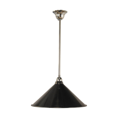 90mm Edwardian Black On Rod Set 1/2" by Lode Lighting