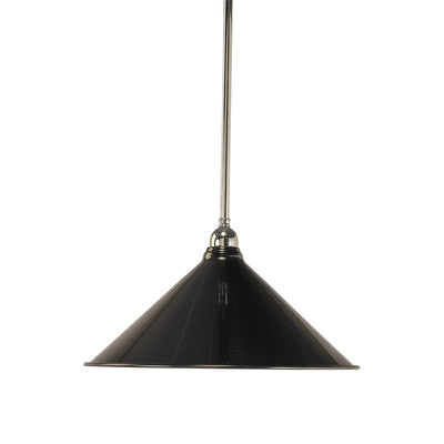 90mm Edwardian Black On Rod Set 1/2" by Lode Lighting
