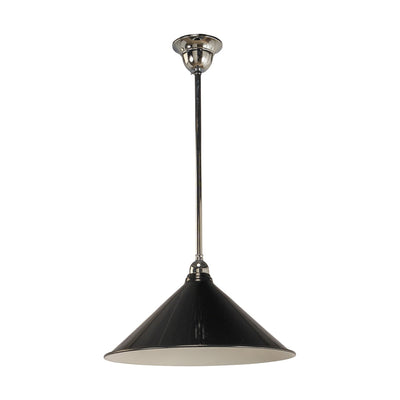 90mm Edwardian Black On Rod Set 1/2" by Lode Lighting