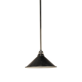 50mm Edwardian Black On Rod Set 1/2" by Lode Lighting