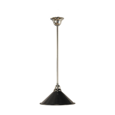 390mm Edwardian Black On Cloth Cord Chrome by Lode Lighting