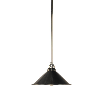 390mm Edwardian Black On Cloth Cord Chrome by Lode Lighting