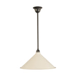 90mm Edwardian White On Rod Set 1/2" by Lode Lighting