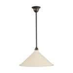 90mm Edwardian White On Rod Set 1/2" by Lode Lighting