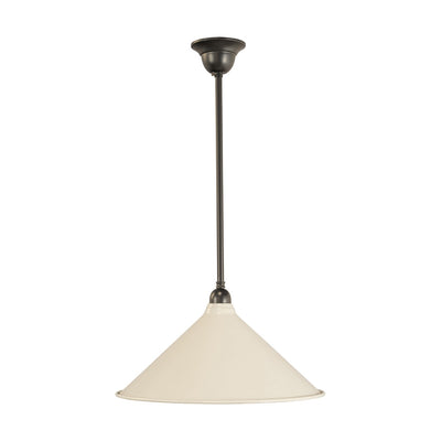 90mm Edwardian White On Rod Set 1/2" by Lode Lighting