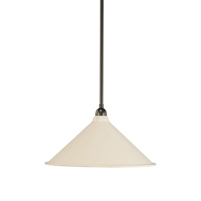 90mm Edwardian White On Rod Set 1/2" by Lode Lighting