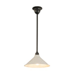 50mm Edwardian White On Rod Set 1/2" by Lode Lighting