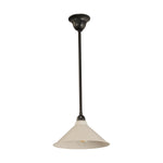 50mm Edwardian White On Rod Set 1/2" by Lode Lighting