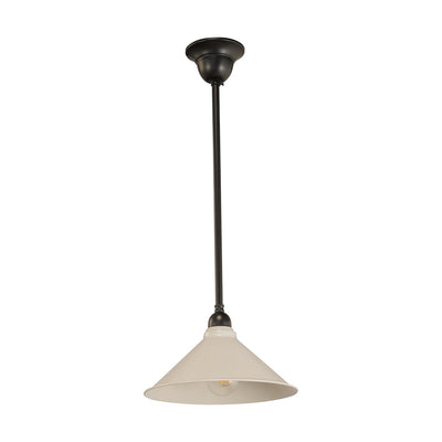 50mm Edwardian White On Rod Set 1/2" by Lode Lighting