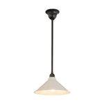 50mm Edwardian White On Rod Set 1/2" by Lode Lighting