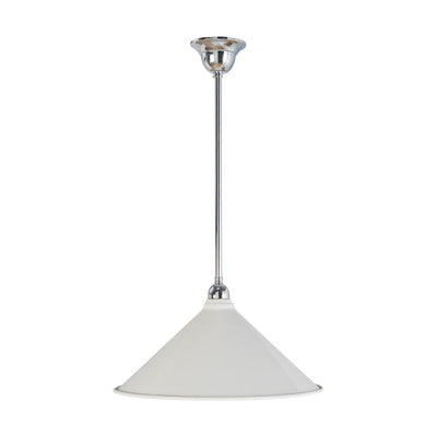90mm Edwardian White On Rod Set 1/2" by Lode Lighting
