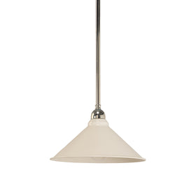50mm Edwardian White On Rod Set 1/2" by Lode Lighting