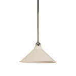 50mm Edwardian White On Rod Set 1/2" by Lode Lighting