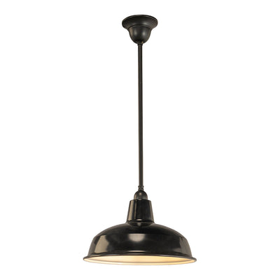 00mm Warehouse Black On Rod Set 1/2" by Lode Lighting