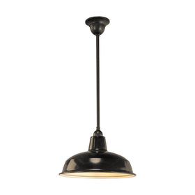 00mm Warehouse Black On Rod Set 1/2" by Lode Lighting