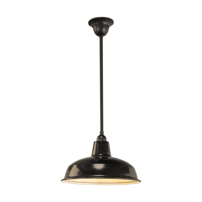 00mm Warehouse Black On Rod Set 1/2" by Lode Lighting