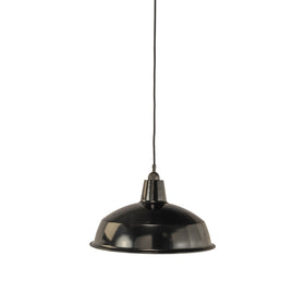 420mm Warehouse Black On Cloth Cord Patina by Lode Lighting