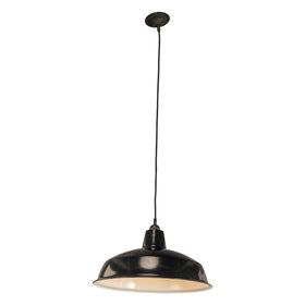 420mm Warehouse Black On Cloth Cord Patina