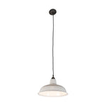 300mm Warehouse Black On Cloth Cord Patina by Lode Lighting