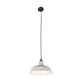 300mm Warehouse Black On Cloth Cord Patina by Lode Lighting