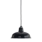 300mm Warehouse Black On Cloth Cord Chrome by Lode Lighting