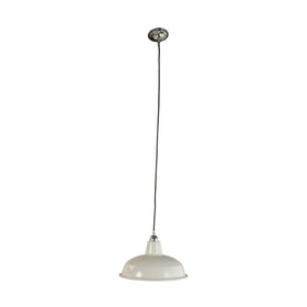 300mm Warehouse White On Cloth Cord Patina by Lode Lighting